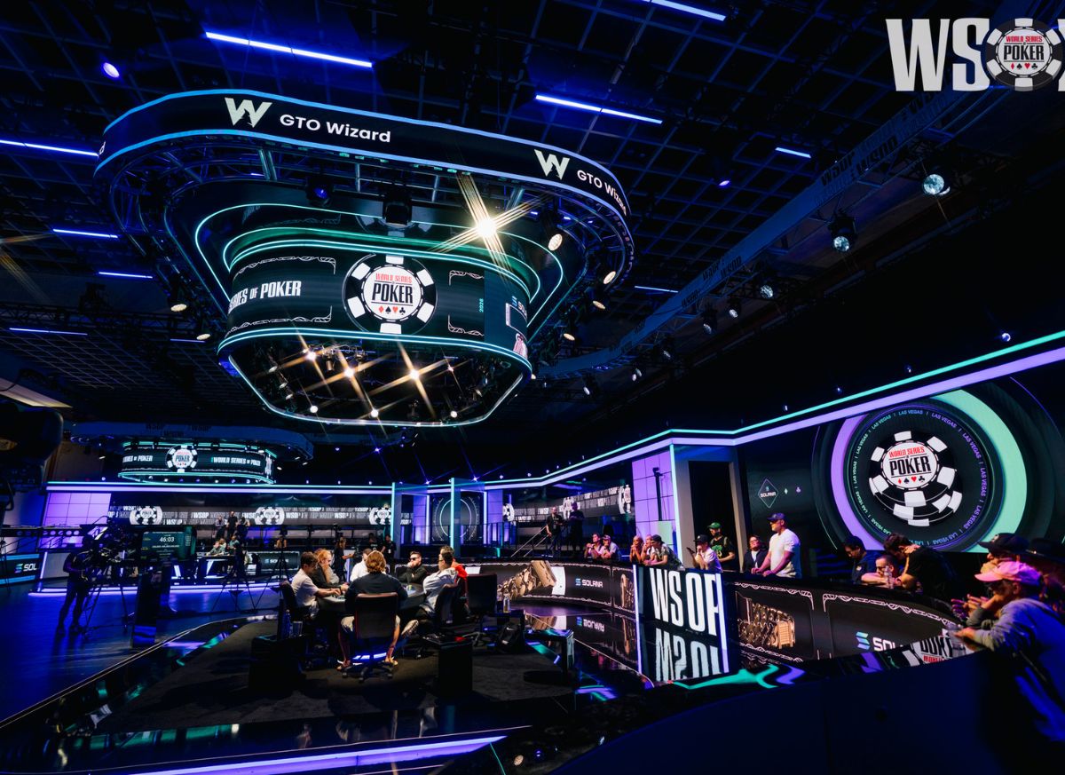 The WSOP streaming setup