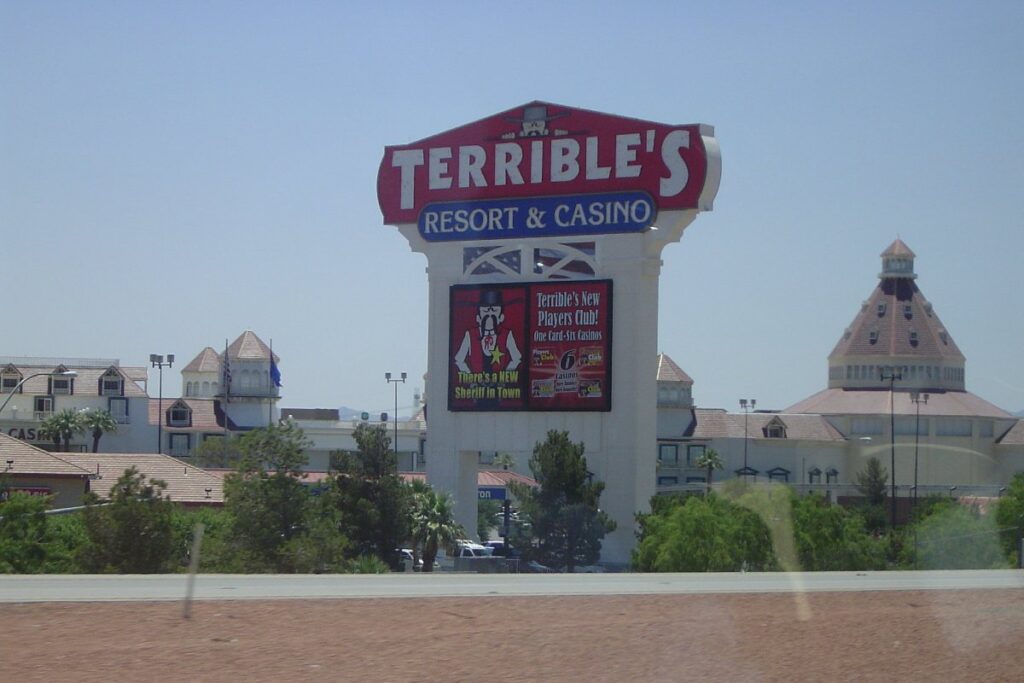 Terrible's casino sign