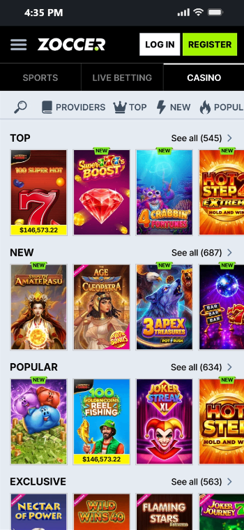 Best Payout Casinos in Canada Zoccer Casino