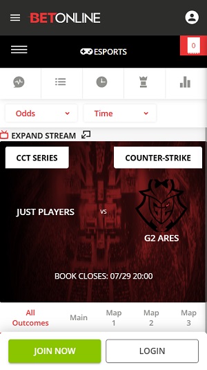 BetOnline Esports Betting