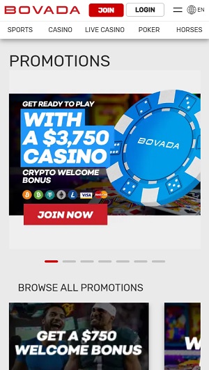 Bovada Casino Promotions