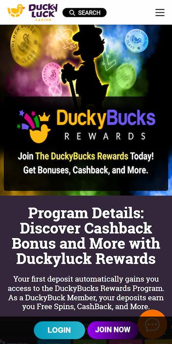 Ducky Luck rewards