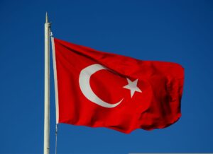 A Turkiye flag