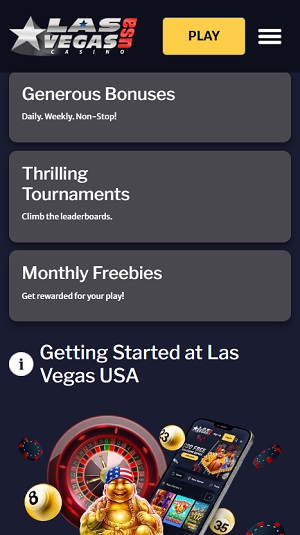 Las Vegas USA Bonuses