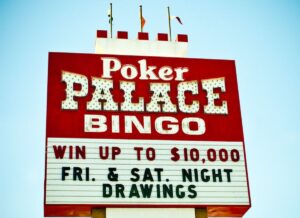 Poker Palace marquee