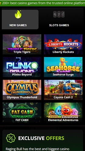 Raging Bull Games