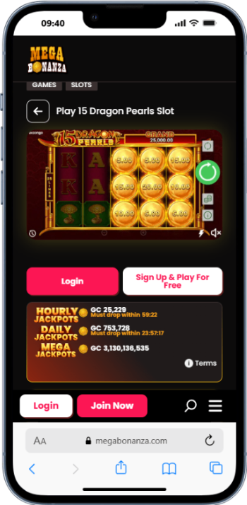 Sweepstakes Slots