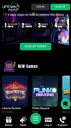 UpTown Aces Homepage