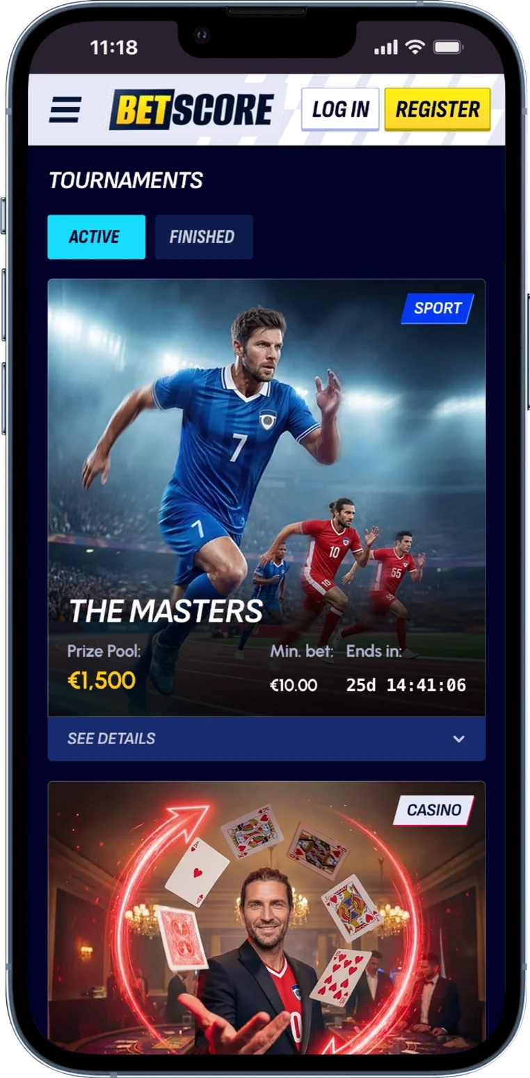 BetScore tournaments