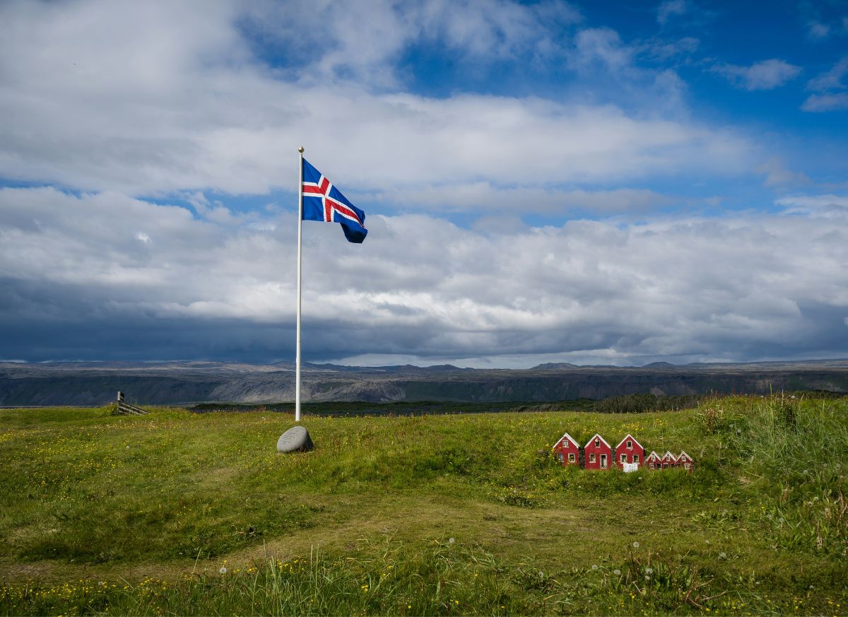 Icelandic flag