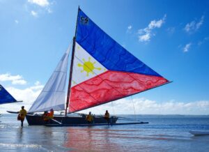 A boat in the Philippines