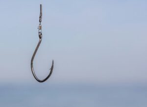 A fishing hook