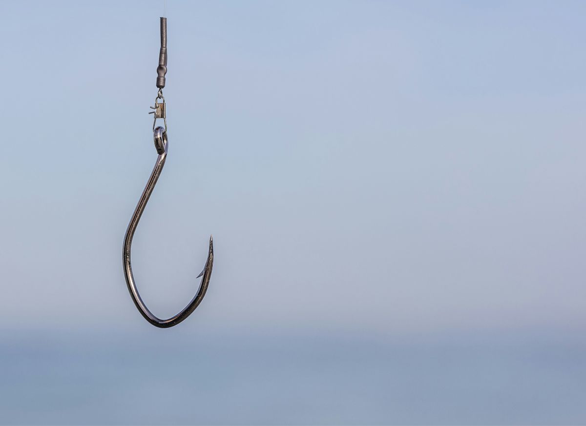 A fishing hook
