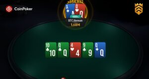 CoinPoker cash game screenshot