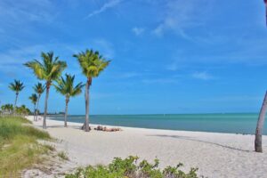 A beach in Key West, Florida