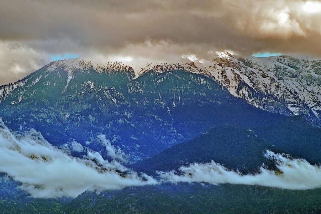Mt. Olympus in Greece